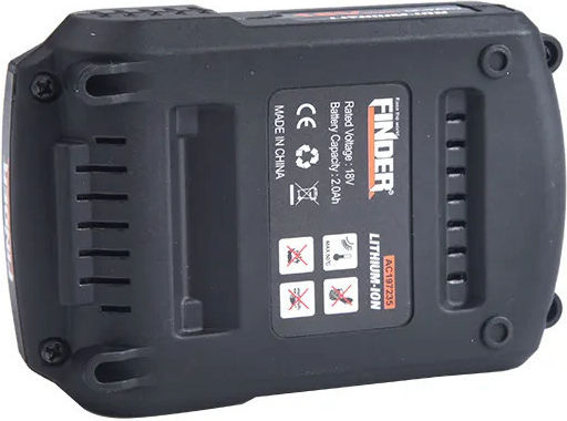 Finder Батерия за Инструменти Литиеви 18V с Капацитет 2Ах