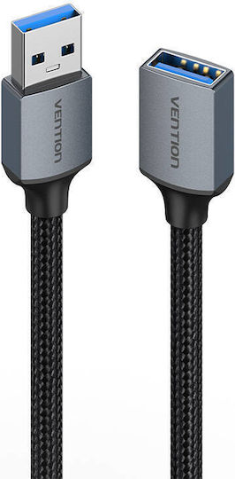 Vention USB 3.0 Cable USB-A male - USB-A female Μαύρο 2m CBLHH
