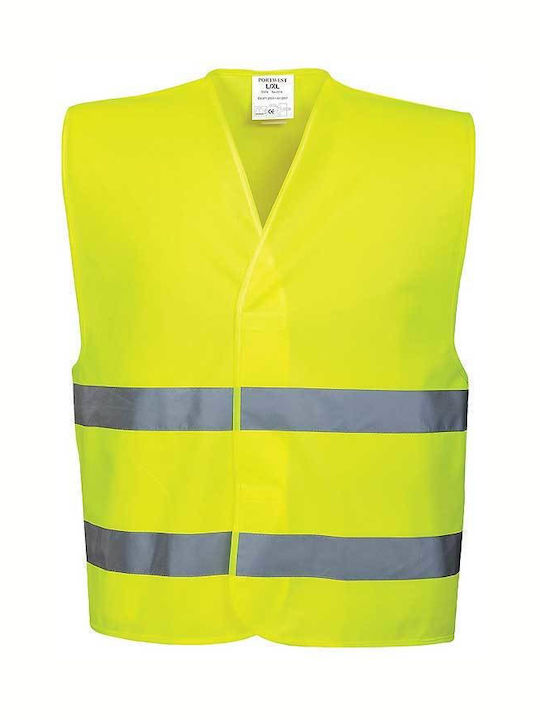 Galaxy Safety Solutions HV-E Ανδρικό Γιλέκο Εργασίας με Ανακλαστικές Ταινίες