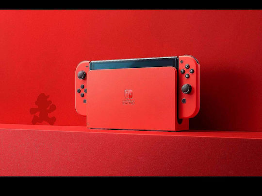 Nintendo Switch OLED 64GB Mario Red Edition