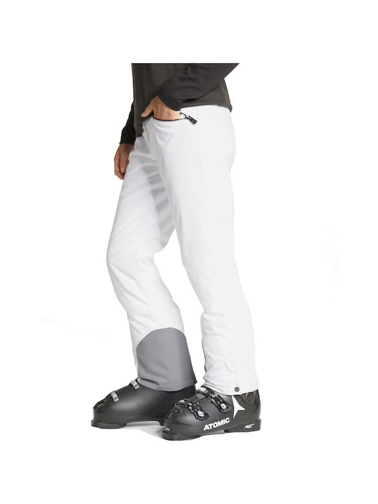 Ziener Tilla 234109-01 Pantaloni de schi și snowboard pentru bărbați Ski & Snowboard Alb