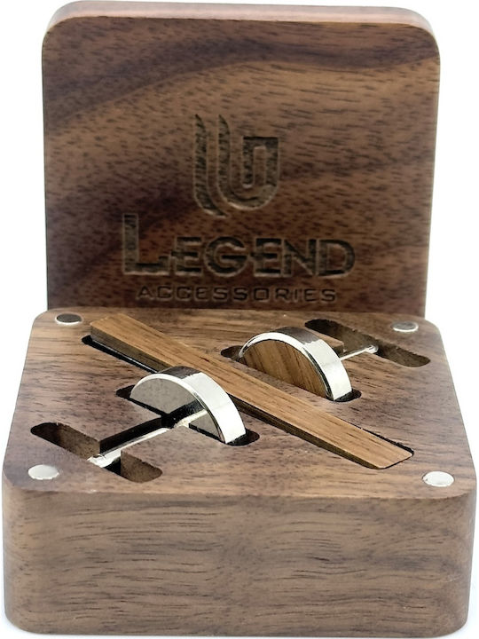 Legend Accessories Butoni din Lemn de culoare Maro