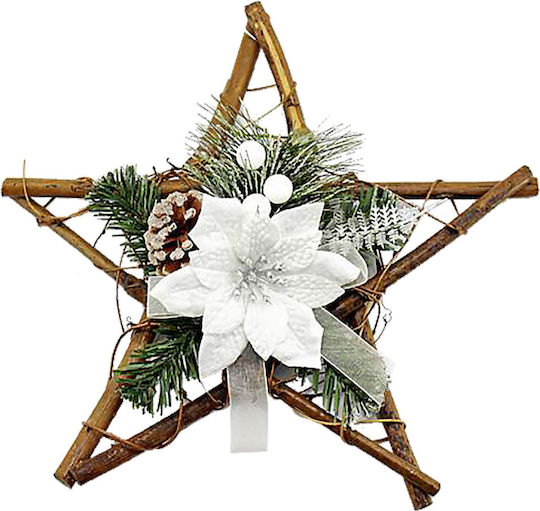 XMASfest Stea Suspendată Bej XMASfest Stea Suspendată Bej