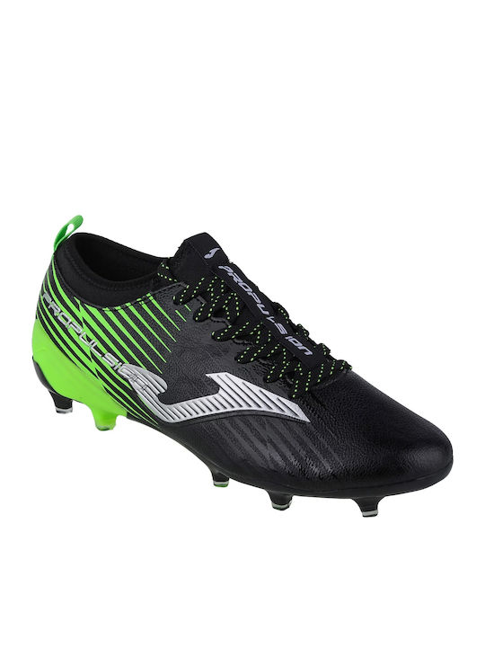 Joma Propulsion Cup Ποδοσφαιρικά Παπούτσια με Τάπες FG Μαύρα Joma Propulsion Cup Ποδοσφαιρικά Παπούτσια με Τάπες FG Μαύρα