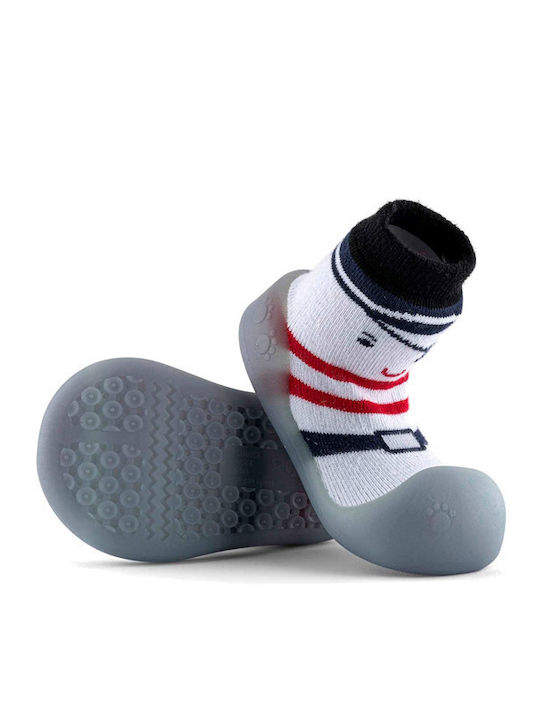 BigToes Kinder Haussocken Blau