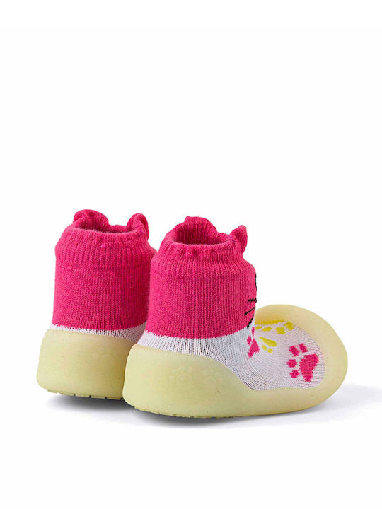 BigToes Șosete Papuci pentru Copii Fuchsia