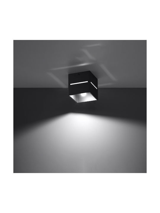 Sollux Einzel Spot mit Fassung G9 in Schwarz Farbe