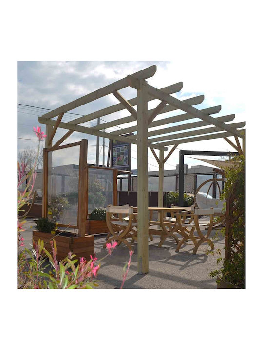 Πέργκολα Κήπου από Ξύλο 500x400cm 10-522360