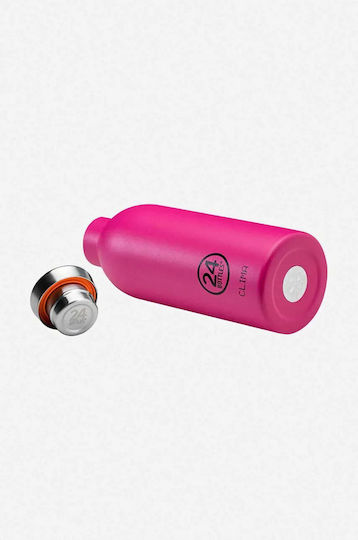 24Bottles Clima Bottle Thermos Stainless Steel BPA Free 500ml Passion Pink