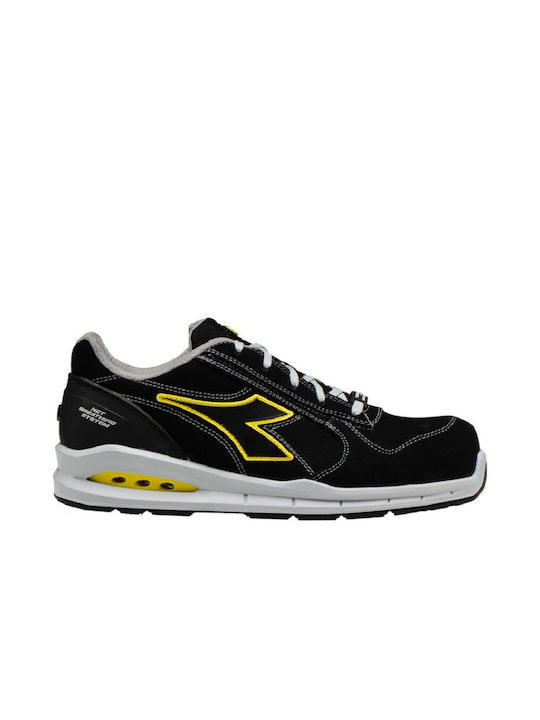 Utility Diadora Run Airbox Matrix Αδιάβροχο Παπούτσι Ασφαλείας Μαύρο S3 με Πιστοποίηση P,SRC