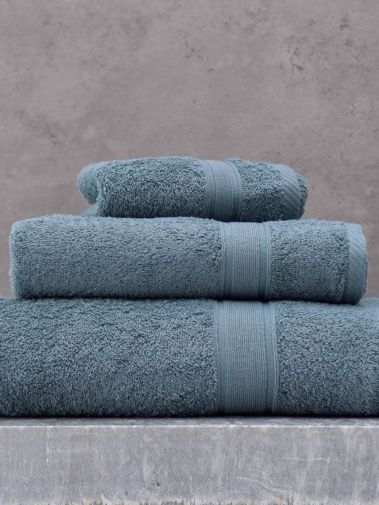 Rythmos Hand Towel Ilussion 30x50cm Grey-green Weight 480gr/m²