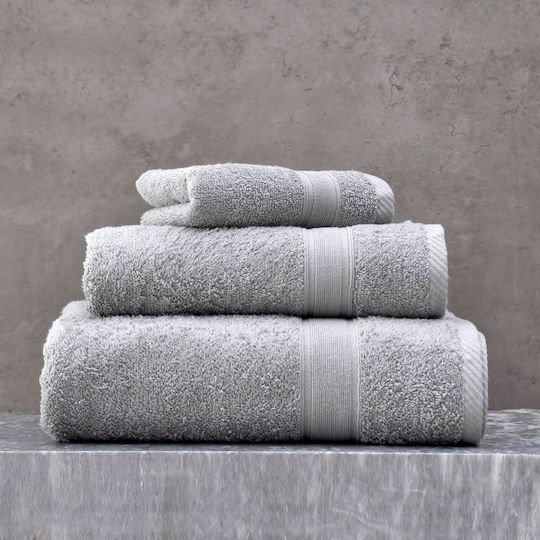 Rythmos 3-tlg. Set Badetücher Ilussion Grey-green Gewicht 480gr/m²