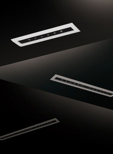 VK Lighting Commercial Linear Recessed LED Wall Light 6W Natural White IP20 L18.9xD5.5xH4.2cm