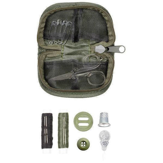 MFH Sewing Kit with Pouch Βαλιτσάκι Επιβίωσης με Παραμάνες & Ψαλίδι