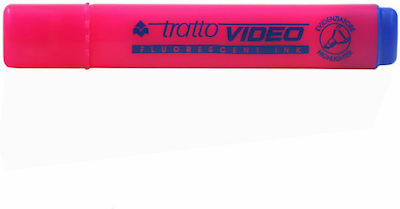 Tratto Video Highlighter Pink 1pcs