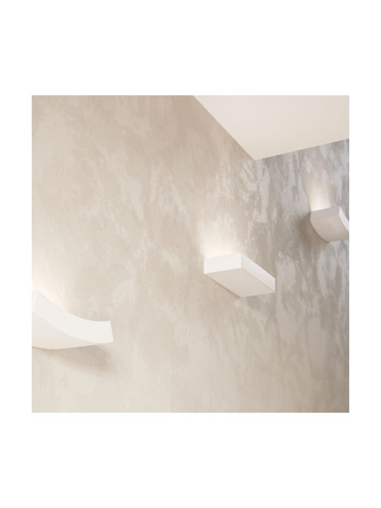 Sollux Taugan Modern Leuchte Wand Weiß 20x16cm