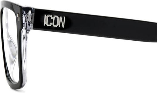 Dsquared2 Plastic Eyeglass Frame Black 00127C5