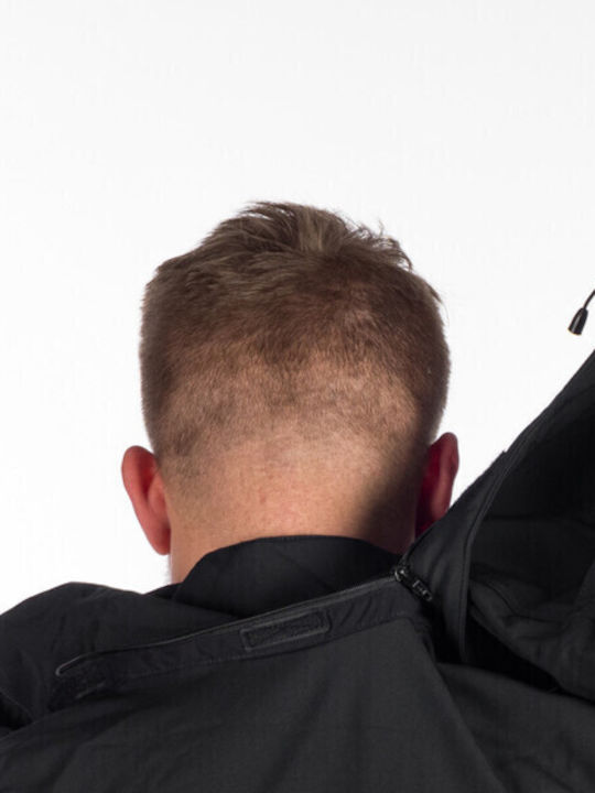Winter Jacket Softshell Waterproof and Windproof Black