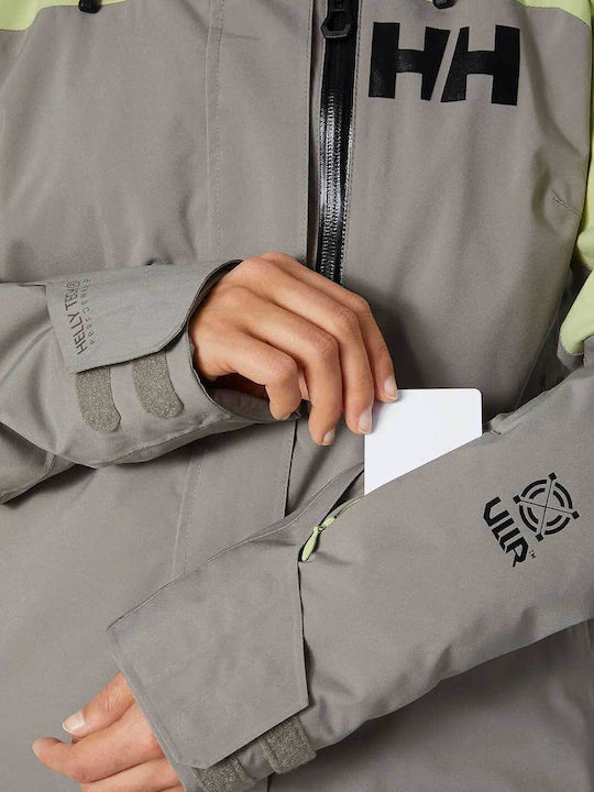 Helly Hansen Powshot Women's Ski & Snowboard Jacket Gray 65760-498