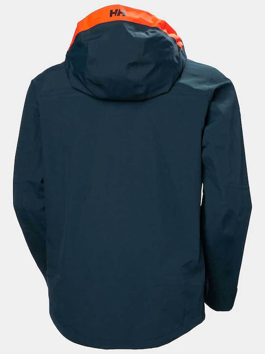 Helly Hansen Sogn Shell 2.0 65748-574 Мъжко Яке за Ски и Сноуборд Син