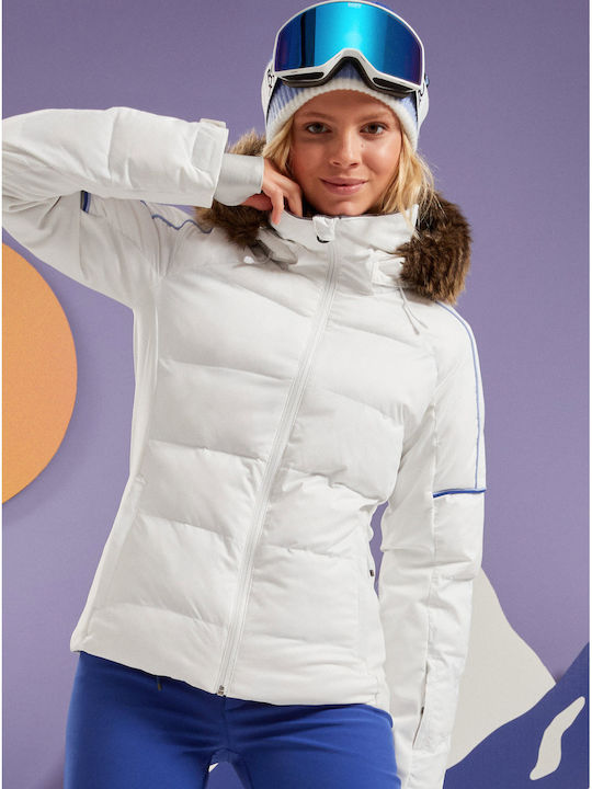 Roxy Insulated Women's Ski & Snowboard Jacket White ERJTJ03412-WBB0