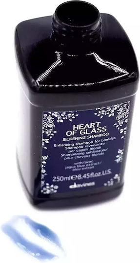 Davines Heart Glass Silkening Shampoos Glättung & Glanz für Alle Haartypen 250ml