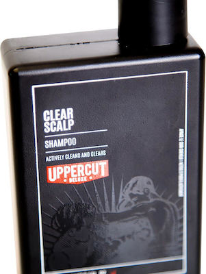 Uppercut Deluxe Clear Scalp Σαμπουάν Βαθύ Καθαρισμού για Όλους τους Τύπους Μαλλιών 240ml