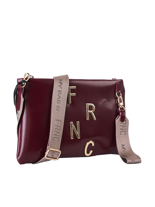 FRNC Women's Bag Crossbody Burgundy