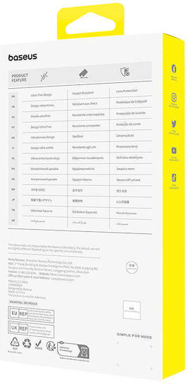 Baseus Os-lucent Back Cover Πλαστικό Διάφανο (iPhone 15 Pro)
