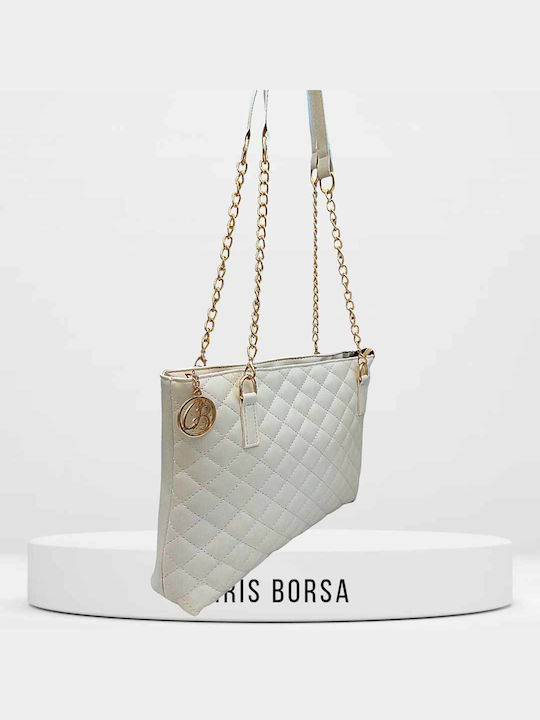 Chris Borsa Women's Bag Shoulder White