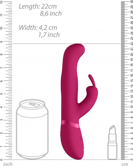 Vive Izara Δονητής Rabbit 22cm Pink
