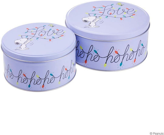 Butlers Box Allgemeine Verwendung mit Deckel Metallisch Blau