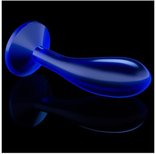 Lovetoy Flawless Clear Anal Plug Blau 15.24cm