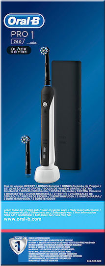 Oral-B PRO Electric Toothbrush with Travel Case Black