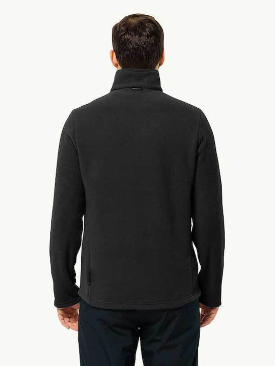 Jack Wolfskin Herren Sweatshirt Jacke Schwarz