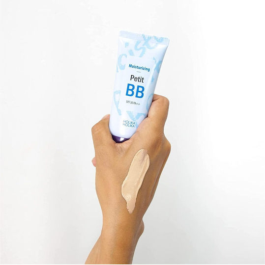 Holika Holika Moisturizing Petit BB Cream Κρέμα Προσώπου Ημέρας με SPF30 για Ενυδάτωση & Ατέλειες με Υαλουρονικό Οξύ 40ml