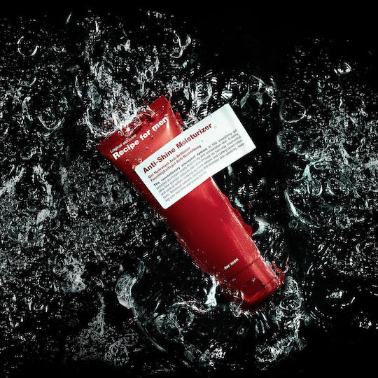 Recipe For Men Anti-Shine Moisturiser Men's Cream Face 75ml