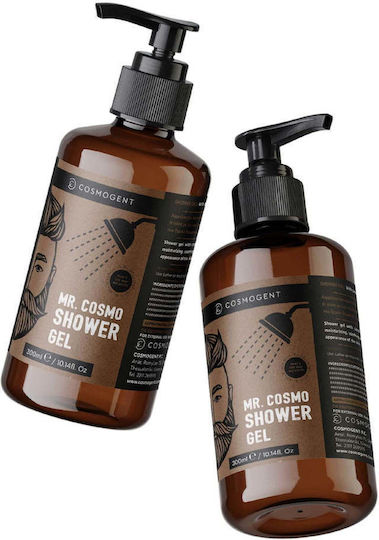 Cosmogent Mr. Cosmo Schaumbad in Gel für Herren mit Aloe Vera & Duft Tropische Früchte 300ml