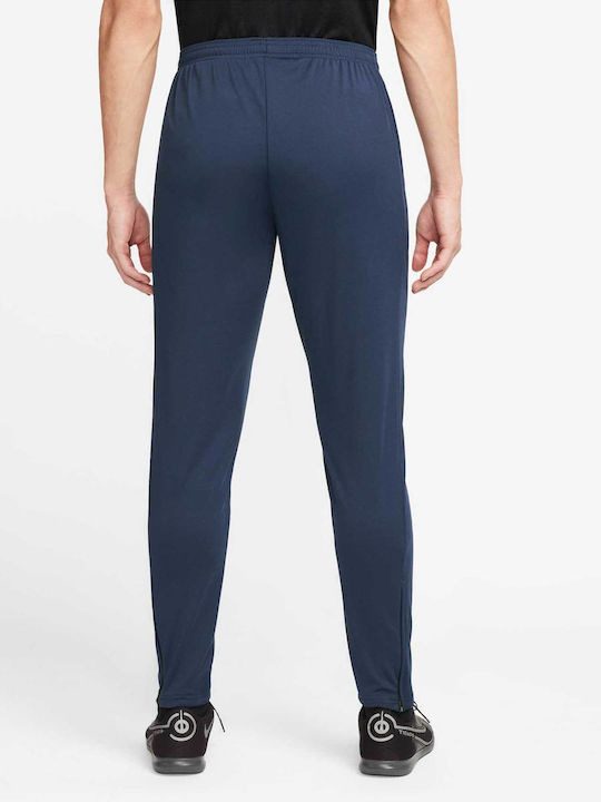 Academy Football Sweatpants Dri-Fit Glossy with Elastic Blue
