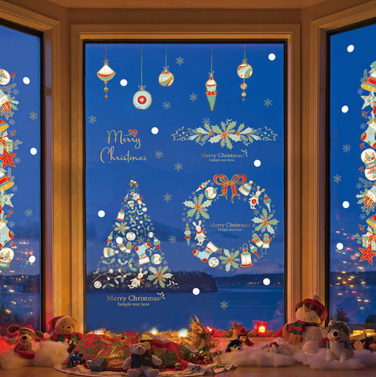 Sticker Display Christmas 60x90cm 567890-654564