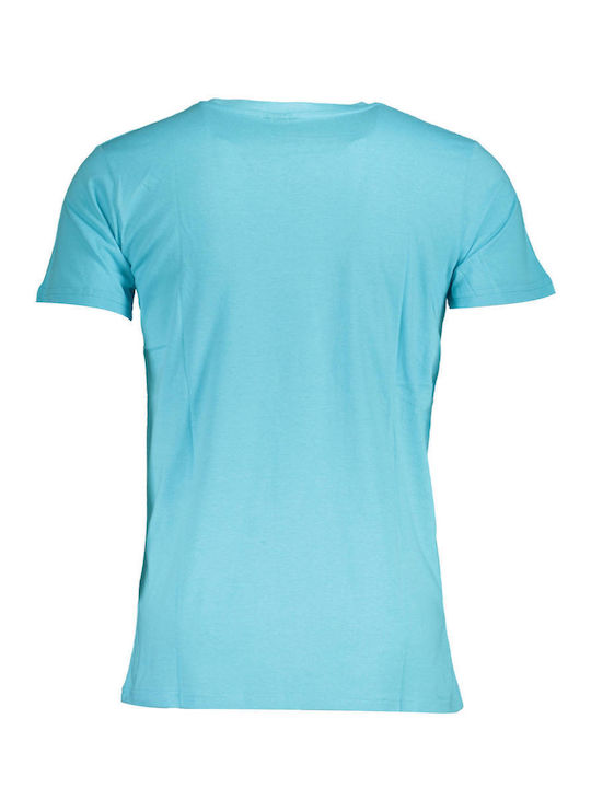 Squola Nautica Italiana Men's Short Sleeve T-shirt Light Blue