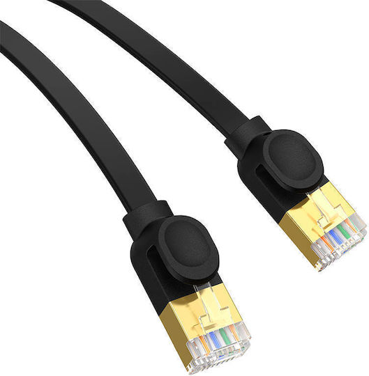Baseus Cat.7 (10Gbps) Καλώδιο Δικτύου Ethernet 3m Μαύρο