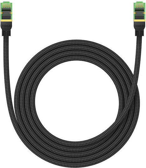 Baseus Директно Свързване На Мед Кат.8 (40Gbps) Мрежов Кабел Ethernet 2м Черен