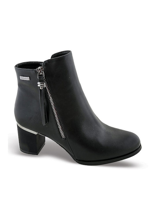 Blondie Women's Ankle Boots with Medium Heel Black SD13013