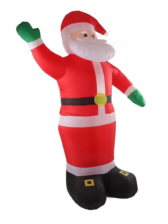 Inflatable Illuminated Santa Claus Red Saint