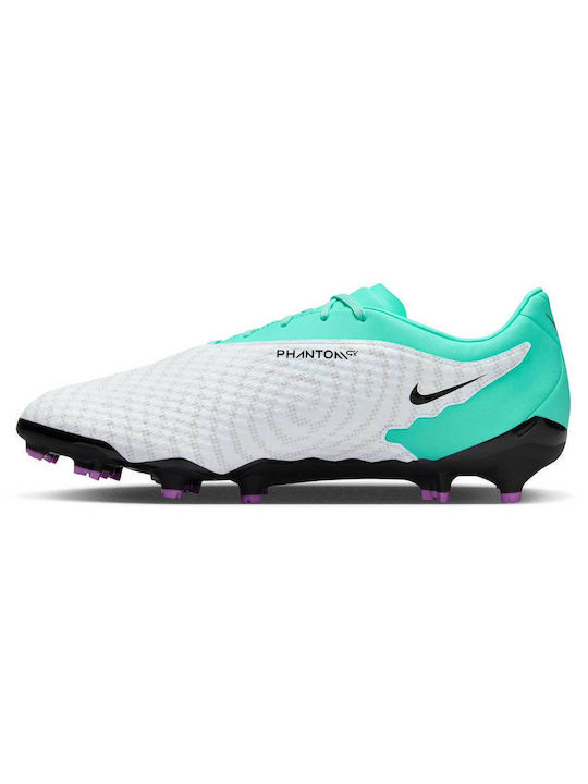 Nike Phantom Gx Academy Ποδοσφαιρικά Παπούτσια με Τάπες FG Τιρκουάζ