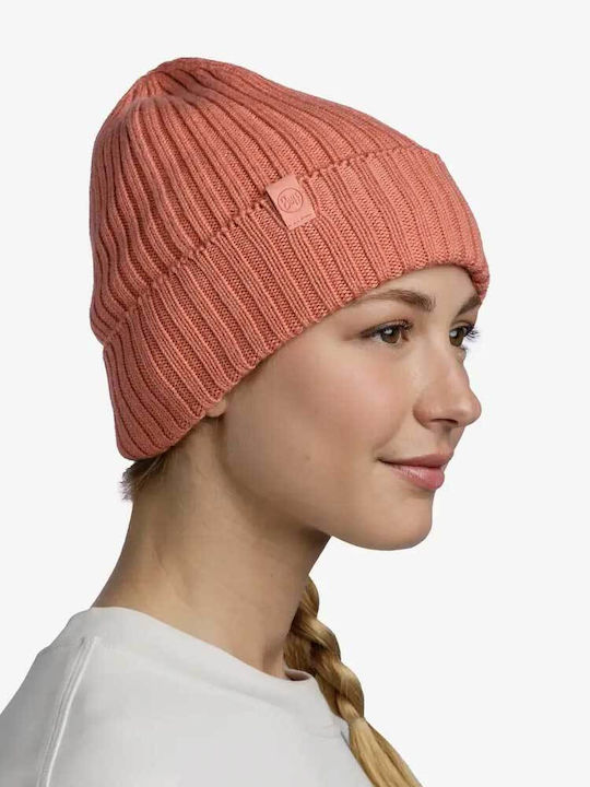 Buff Beanie Unisex Σκούφος Πλεκτός σε Κόκκινο χρώμα