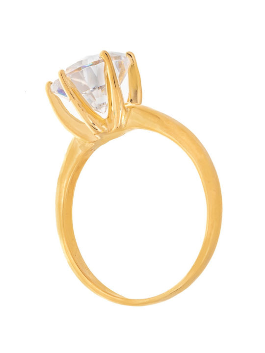 Senzio Belibasakis Single Stone from Gold 14K