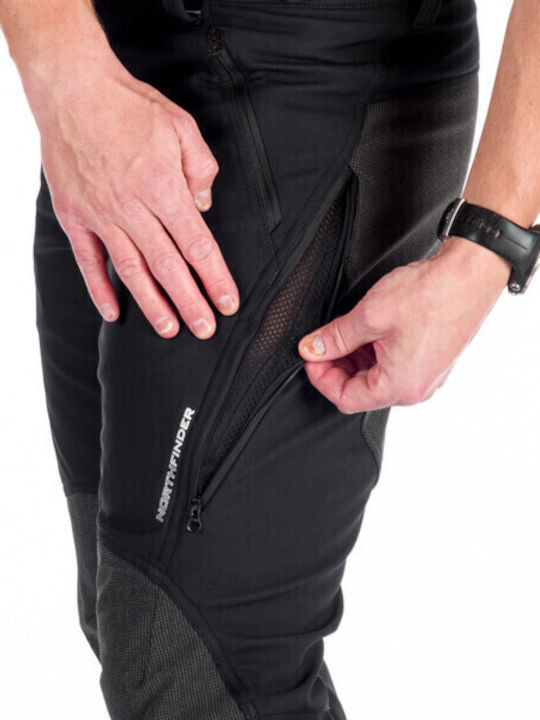 Northfinder Milton Men's Hiking Long Trousers Black