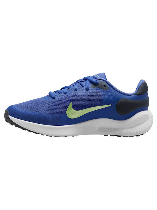 Nike Kids Sports Shoes Running Revolution 7 Gs Blue